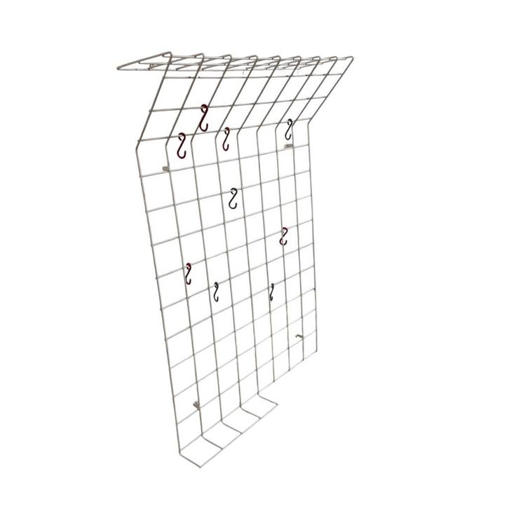 Vintage draad kapstok Karl Fichtel, Huis en Inrichting, Woonaccessoires | Kapstokken, Gebruikt, Wandkapstok, 100 tot 150 cm, Overige materialen