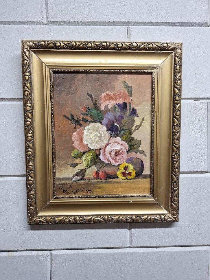 Acht div schilderijen  25 euro p st ., Antiek en Kunst, Kunst | Schilderijen | Klassiek, Ophalen of Verzenden