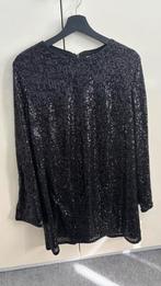 Glitter jurkje maat M, Kleding | Dames, Maat 38/40 (M), H&M, Zwart, Ophalen of Verzenden