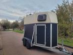 Nieuw opgebouwd Blomert 2 paards zadelkamer kunststof bodem, Dieren en Toebehoren, Ophalen, Zo goed als nieuw, 2-paards trailer