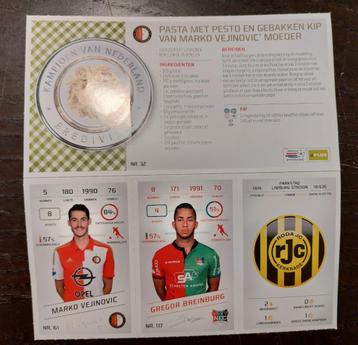 Plus voetbalplaatjes 61, 117, roda JC [5669]  [VeovSu]	 beschikbaar voor biedingen