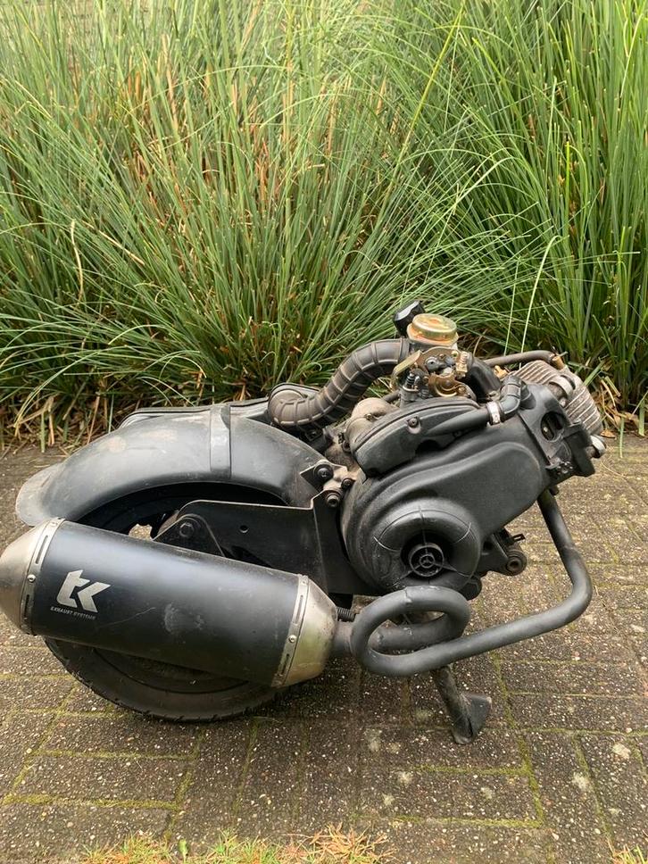 Piaggio Zip 4t 2v blok 80cc, Fietsen en Brommers, Brommeronderdelen | Algemeen, Gebruikt, Blok, Ophalen of Verzenden