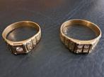 2 Mooie 14 karaat gouden heren ringen (Catier stijl ), Sieraden, Tassen en Uiterlijk, 20 of groter, Ophalen of Verzenden, Zo goed als nieuw