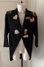 (12) Kruikenstad slipjas maat M/L emblemen + epauletten, Maat 52/54 (L), Carnaval, Ophalen of Verzenden, Kleding