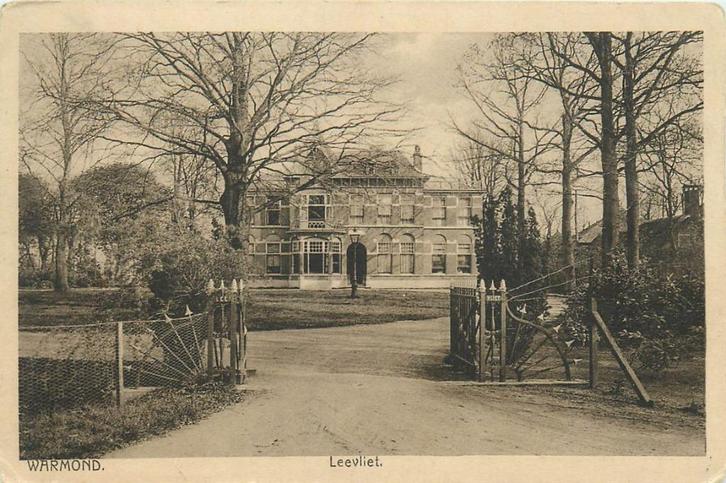 701225027 Warmond Leevliet, Verzamelen, Ansichtkaarten | Nederland, Zuid-Holland, Voor 1920, Verzenden