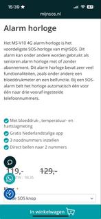 GPS Horloge met Alarmknop - Nieuw in Doos!, Telecommunicatie, Mobiele telefoons | Overige merken, Ophalen of Verzenden, Nieuw