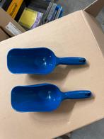 2  nieuwe keuken   blauwe plastic schepjes, Huis en Inrichting, Keuken | Tupperware, Ophalen of Verzenden, Zo goed als nieuw, Overige typen
