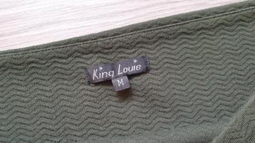 King Louie rok rokje olijfgroen S M 36 38 beschikbaar voor biedingen