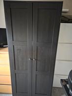 Zgan kledingkast ikea donkerbruin, Huis en Inrichting, Kasten | Lockerkasten, Ophalen of Verzenden, Zo goed als nieuw