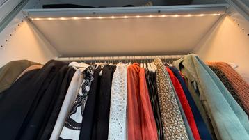 IKEA Pax Kast met glazen Schuifdeuren 236x200cm - afbeelding 7