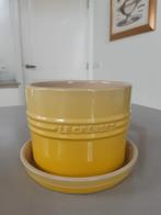 Le Creuset Kruidenpot met schotel Soleil Nieuw, Ophalen of Verzenden, Nieuw, Overige materialen