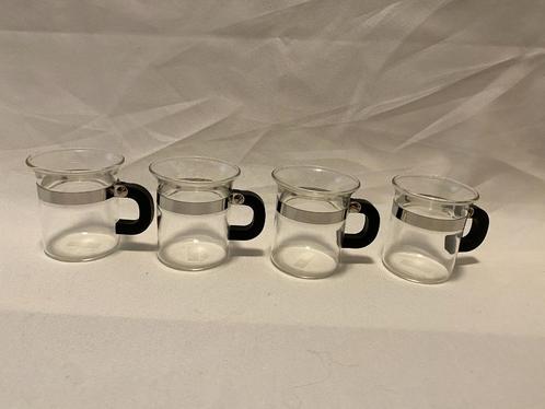 Design  Set van 4 Espresso /Ristretto  Bodum Chambord koffie, Huis en Inrichting, Keuken | Servies, Gebruikt, Kop(pen) en/of Schotel(s)