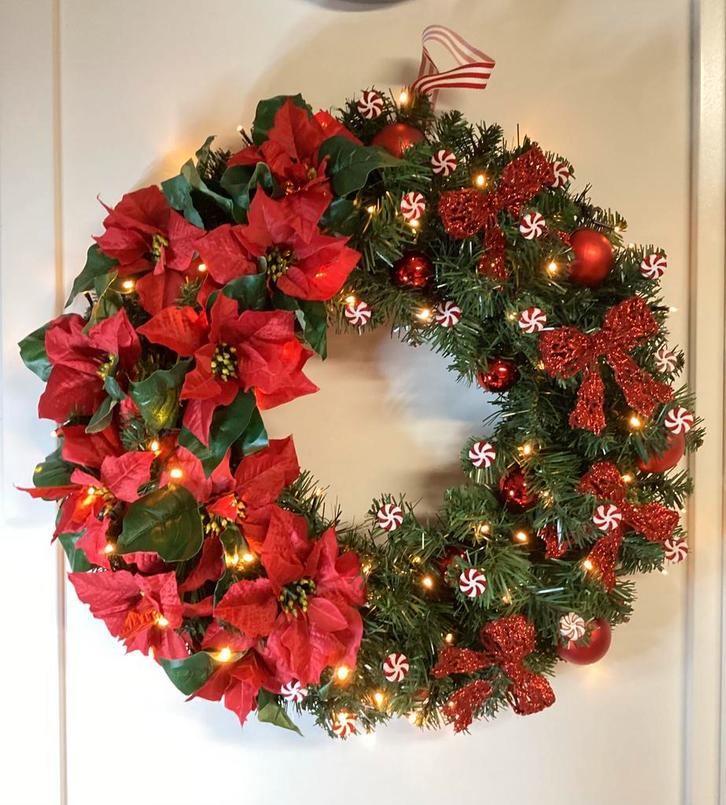 Veer unieke kerststukken & kerstkransen  gratis verzenden, Diversen, Kerst, Nieuw, Ophalen of Verzenden