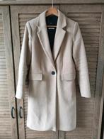 Mango | Wollen mantel | Camel beige winterjas | Maat S, Mango, Beige, Ophalen of Verzenden, Maat 36 (S)