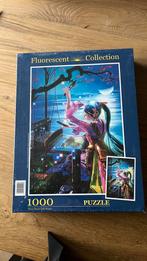 Clementoni Fluorescent collection 1000 stukjes Vega, Ophalen of Verzenden, 500 t/m 1500 stukjes, Zo goed als nieuw