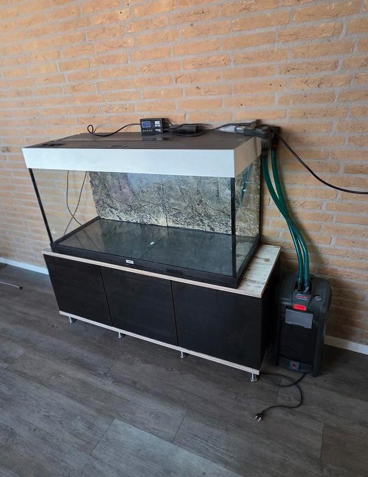 Juwel Rio LED 180L incl Eheim 4+ pomp, Dieren en Toebehoren, Vissen | Aquaria en Toebehoren, Gebruikt, Leeg aquarium, Ophalen