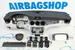 Airbag set Dashboard zwart wit facelift Mercedes CLA 2015-.., Gebruikt, Ophalen of Verzenden