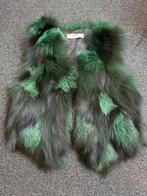 Vossenbont gilet bodywarmer groen maat 36 nieuw, Kleding | Dames, Bodywarmers, Ophalen of Verzenden, Nieuw, Maat 36 (S), Groen