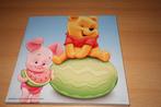 Winnie de Pooh en Knorretje Canvas schilderij, Ophalen of Verzenden, Zo goed als nieuw, Wanddecoratie