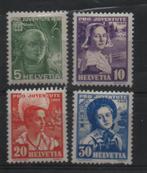 Z110 Zwitserland 306/09 postfris, Postzegels en Munten, Postzegels | Europa | Zwitserland, Verzenden, Postfris