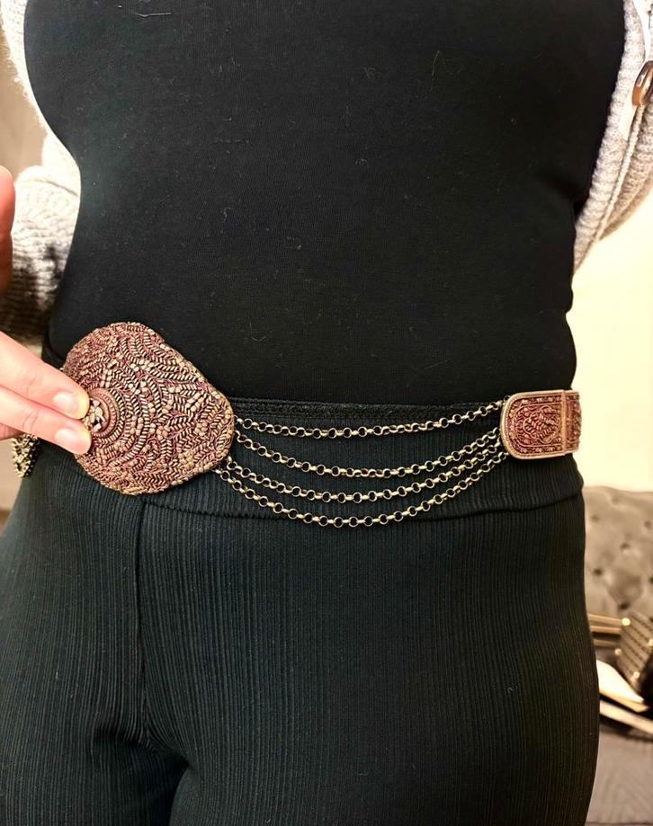 Antieke Ottomaans/balkan riem / gordel, Sieraden, Tassen en Uiterlijk, Antieke sieraden, Overige materialen, Ophalen of Verzenden
