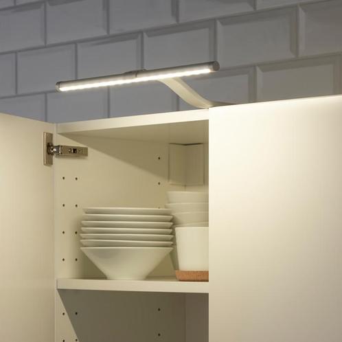 IKEA Maglehult kastverlichting (2x) - met Ansluta LED-driver, Huis en Inrichting, Lampen | Spots, Zo goed als nieuw, Metaal of Aluminium