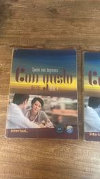 Intertaal Con gusto spaans leren lesboek werkboekdeel 1, Ophalen of Verzenden, Gelezen, Intertaal