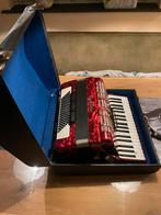 Accordeon Galotta 80 Bass, Muziek en Instrumenten, Accordeons, 80-bas, Toetsaccordeon, Zo goed als nieuw, Met riemen