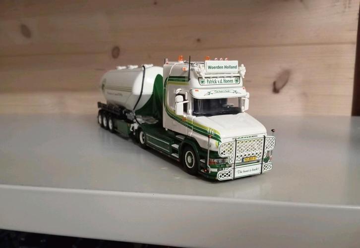 Scania torpedo Patrick vd Hoeven Tekno, Hobby en Vrije tijd, Modelauto's | 1:50, Nieuw, Bus of Vrachtwagen, Tekno, Ophalen of Verzenden