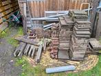 Bult met klinkers, tegels en banden, Tuin en Terras, Tegels en Klinkers, Ophalen, Zo goed als nieuw, Beton, Klinkers