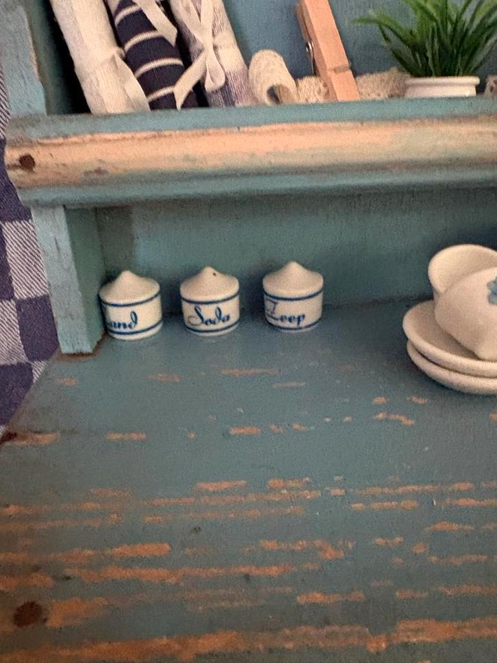 Miniatuur Winkeltje - Leuk en Charmant!, Antiek en Kunst, Curiosa en Brocante, Ophalen