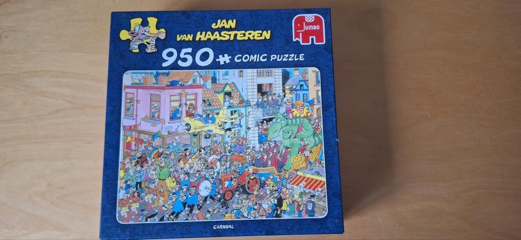Jan van Haasteren puzzel: Carnaval, Ophalen of Verzenden, 500 t/m 1500 stukjes, Zo goed als nieuw, Legpuzzel