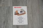 Sharp kookboek voor magnetron, hetelucht en grillen, Boeken, Kookboeken, Ophalen of Verzenden, Zo goed als nieuw, Hoofdgerechten