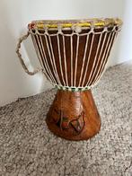 Originele Afrikaanse djembe 27cm hoog, diameter 19cm, Trommel, Gebruikt, Ophalen of Verzenden