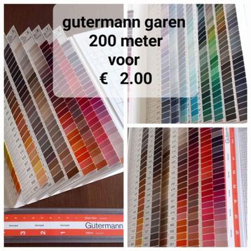 naaigaren gutermann de kleur keuze is reuze en erg voordelig beschikbaar voor biedingen