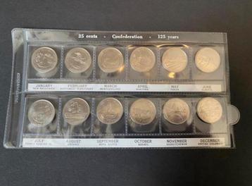 125 Year of Confederation Provinces Canada beschikbaar voor biedingen