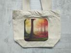 Unieke, zelfbedrukte tas, van deze tas is er maar 1, Ophalen of Verzenden, Nieuw, Beige, Avondtasje
