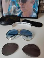31- Nieuw staat origineel porsche design vintage piloten zon, Overige merken, Zonnebril, Blauw, Ophalen of Verzenden