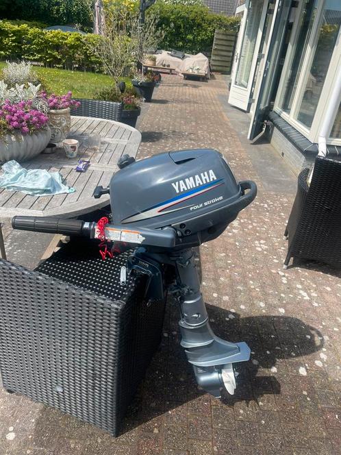 Yamaha 4pk 4takt, Watersport en Boten, Bootonderdelen, Zo goed als nieuw, Motor en Techniek, Zeilboot of Motorboot, Ophalen
