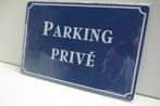 PARKING PRIVE PARKEER / WAARSCHUWINGS BORD, Verzenden, Nieuw