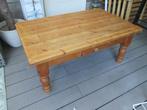 Salontafel Geloogd grenen, Huis en Inrichting, Ophalen, Gebruikt, 100 tot 150 cm, 50 tot 100 cm