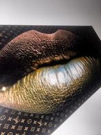 LV schilderij lip, Ophalen of Verzenden