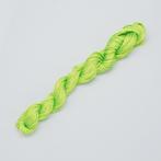 Partij fel groen macrame koord 1mm (140 meter), Hobby en Vrije tijd, Naaien en Fournituren, Verzenden, Nieuw, Garen of Naald(en)