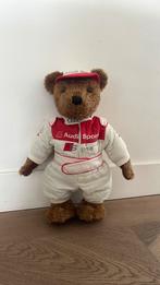 Collectors item! Audi race beer, Verzamelen, Beren en Cherished Teddies, Ophalen of Verzenden, Zo goed als nieuw, Stoffen beer
