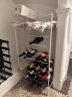 Wit Wijnrek - Stijlvol en Praktisch en groot, Huis en Inrichting, Woonaccessoires | Wijnrekken, Ophalen, Gebruikt, 15 tot 25 flessen