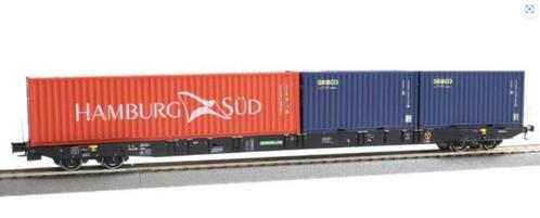 IGRA 96010062 Sggnss 80 RailRelease beladen met 1x 40ft HC, Hobby en Vrije tijd, Modeltreinen | H0, Nieuw, Wagon, Overige merken