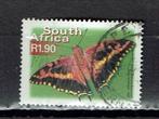 postzegels Zuid Afrika vlinders  (2000), Postzegels en Munten, Postzegels | Afrika, Zuid-Afrika, Ophalen of Verzenden, Gestempeld