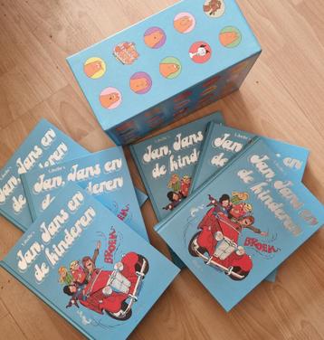 Jan Jans en de kinderen, strip-serie, 6 hardcover in box beschikbaar voor biedingen