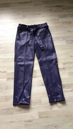 Studio Anneloes pu leather broek paars maat l., Kleding | Dames, Broeken en Pantalons, Studio Anneloes, Paars, Maat 42/44 (L)