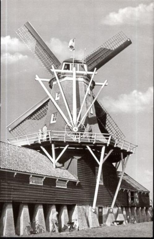 (F200) Ansichtkaart IJlst molen De Rat 1979, Verzamelen, Ansichtkaarten | Nederland, Ongelopen, Friesland, 1960 tot 1980, Verzenden